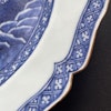 Chinese antique porcelain platter in blue and white, Qianlong period #1910