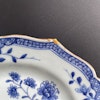 Chinese antique porcelain platter in blue and white, Qianlong period #1911