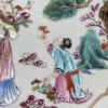 Chinese Antique Famille Rose Plate, 18th C Yongzheng / Qianlong period #1913