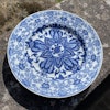 Chinese Antique Porcelain Blue and White Plate, Kangxi period #1921