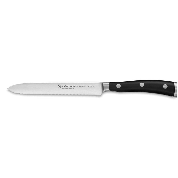 Wüsthof Classic Ikon tomato-/sausage knife 14 cm