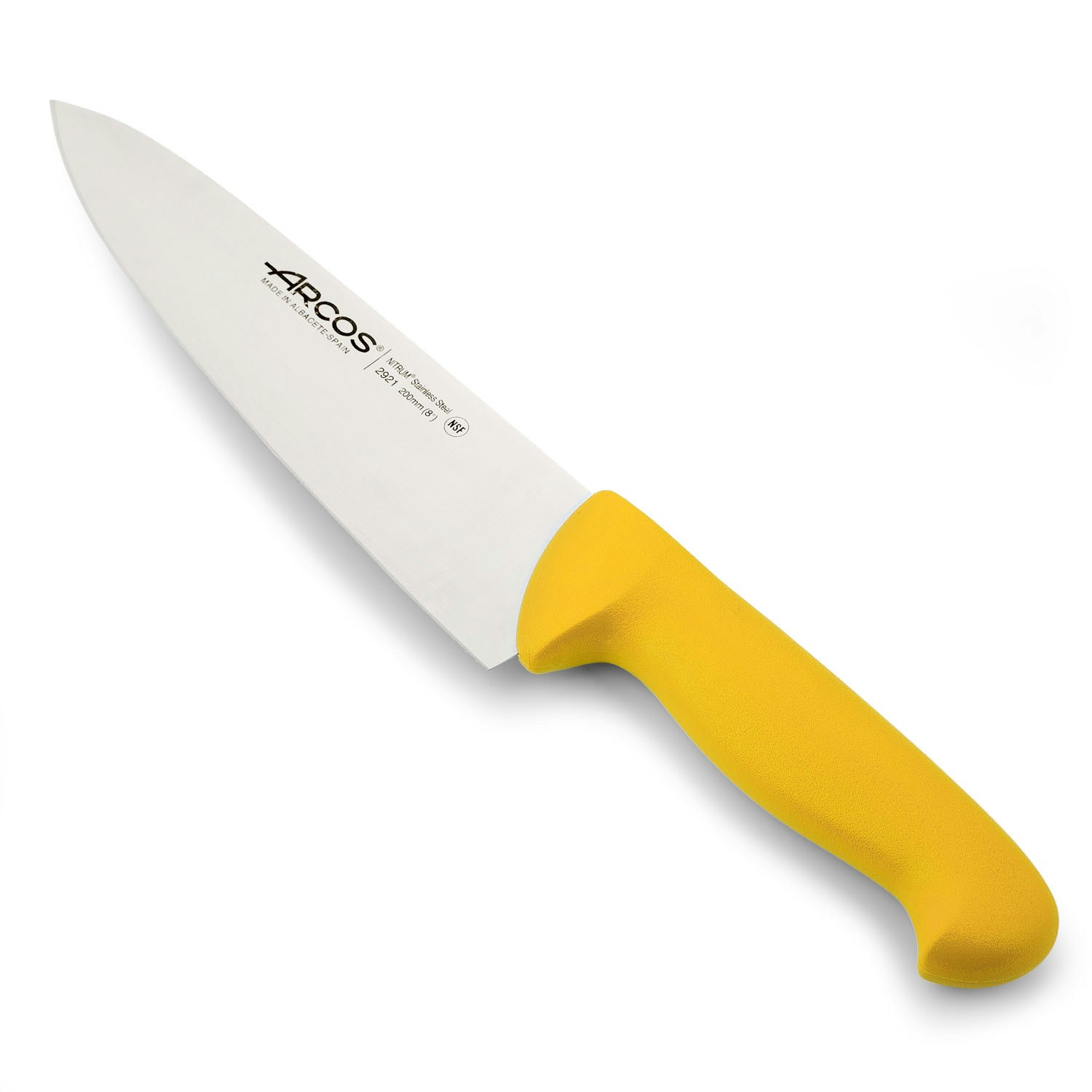 Arcos 2900 Kockkniv 20 cm Gul HACCP-godkänd