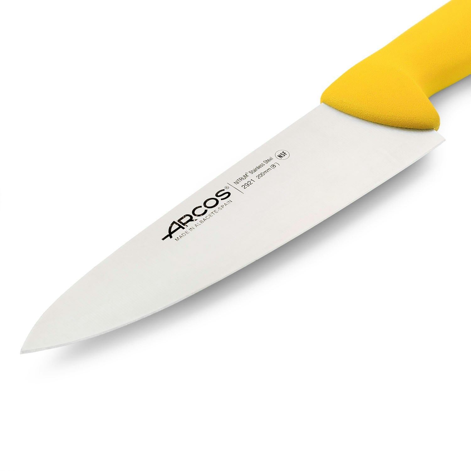 Arcos 2900 Kockkniv 20 cm Gul HACCP-godkänd