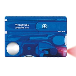Victorinox SwissCard Lite blue transparent