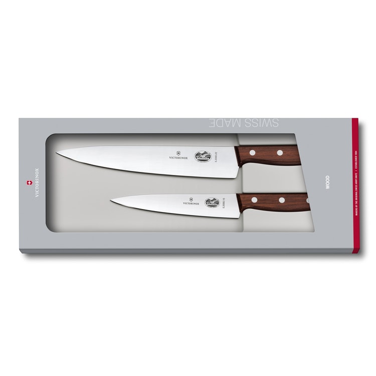 Victorinox Rosewood knife set 2 knives
