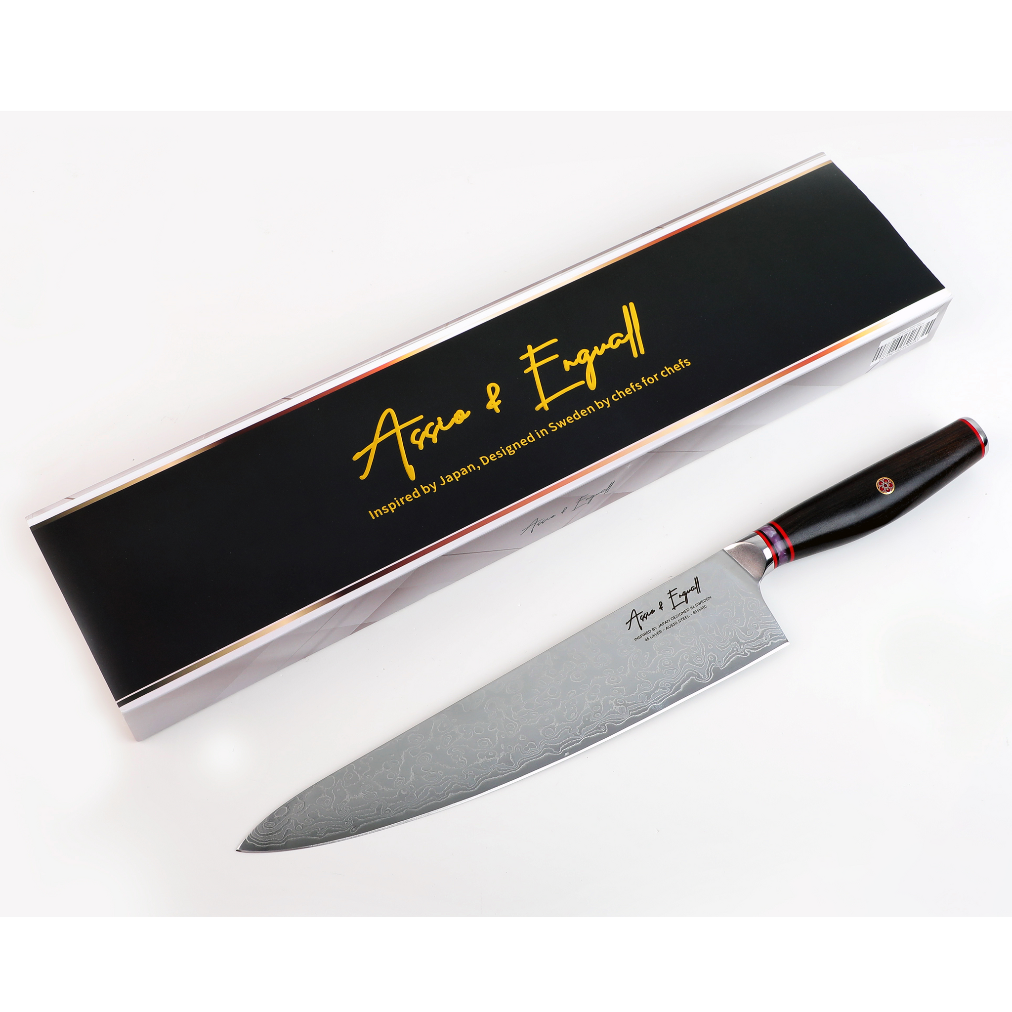 Assio & Engvall Skarp Kockkniv 24 cm