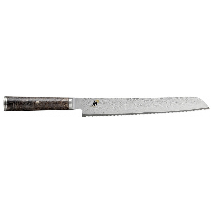 Miyabi Black 5000MCD Brödkniv 23 cm Maple