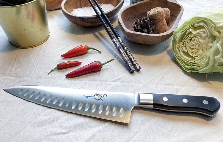 MAC Pro chef's knife 21 cm with dimples