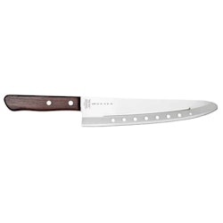 Satake NoVac chef's knife 21cm wooden handle