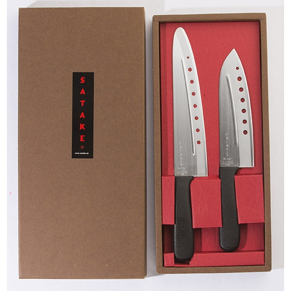 Satake NoVac knife set 2 knives