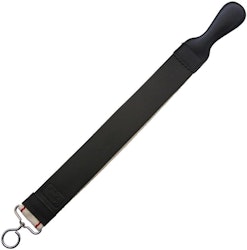 Strop black with back in fabric