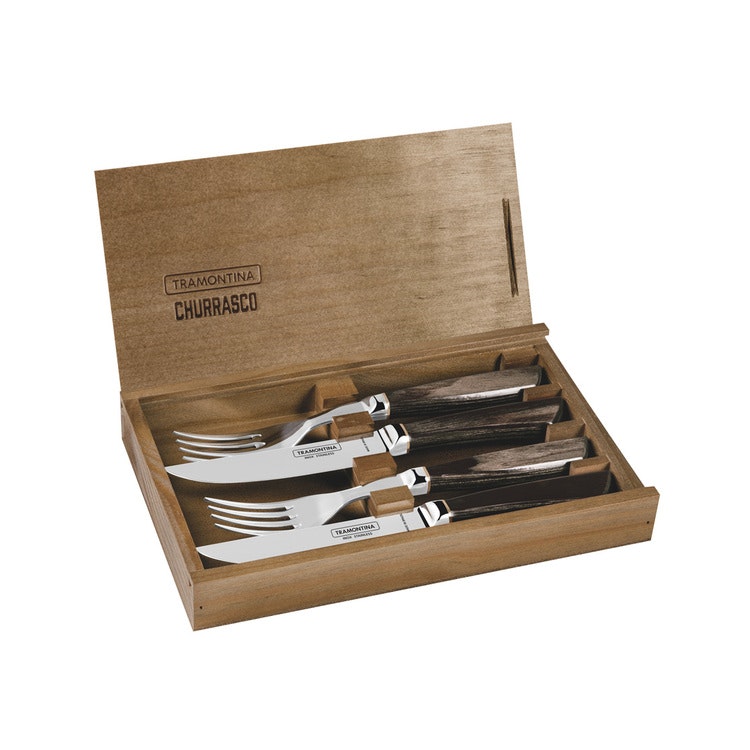 Tramontina Churrasco Premium barbecue cutlery 4 parts