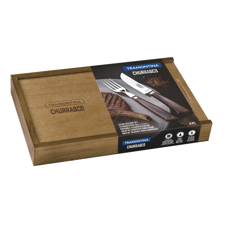 Tramontina Churrasco Premium Grillbestick 4 delar