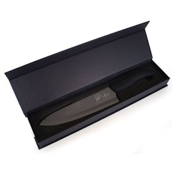 Viktor Ingemarsson ceramic chef's knife 18cm Black