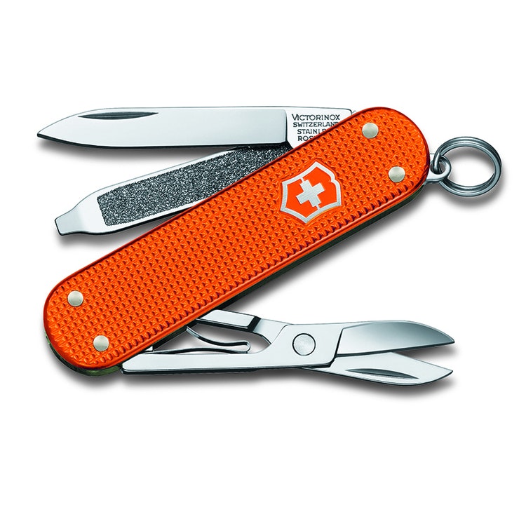 Victorinox Classic Alox Tiger Orange pocket knife