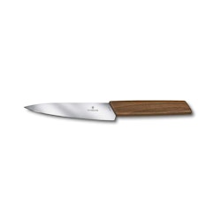 Victorinox Swiss Modern utility knife 15 cm walnut
