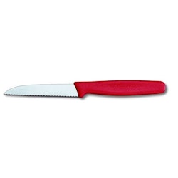 Victorinox Skalkniv 8 cm vågtandad, röttnylonhandtag