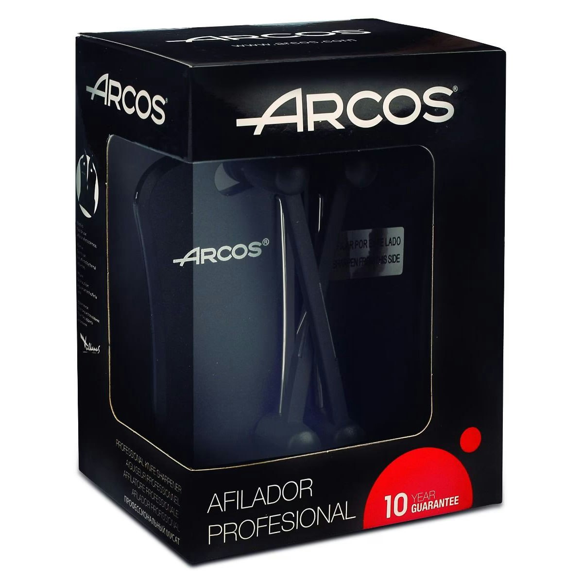 Vulkanus Classic sharpener black Arcos