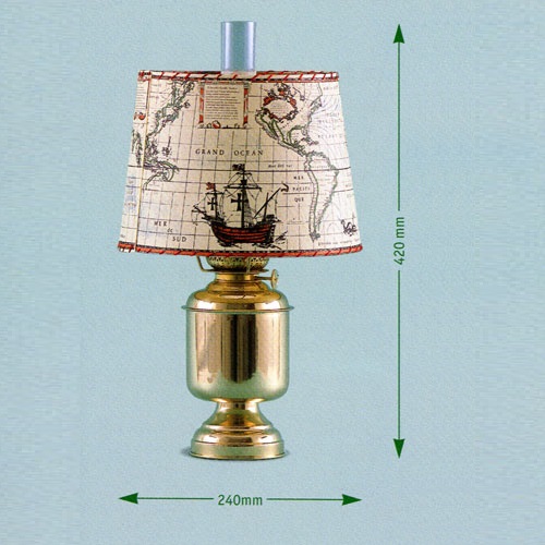 Bordlampa rund sjökort - 8816ZR