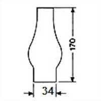 Brännarglas LG01170 123:-