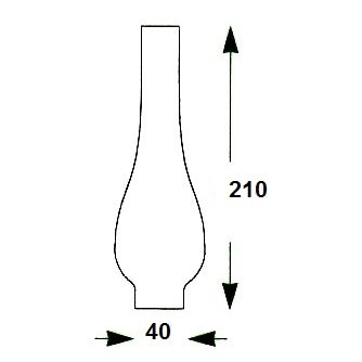 Brännarglas LG40210L 152:-