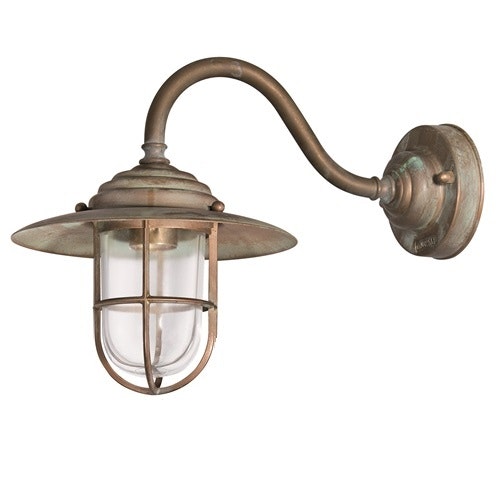 Gallerlampa Grönpatinerad 140.AR   Kustboden.se