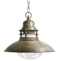 Taklampa Vanua grönpatinerad 1005