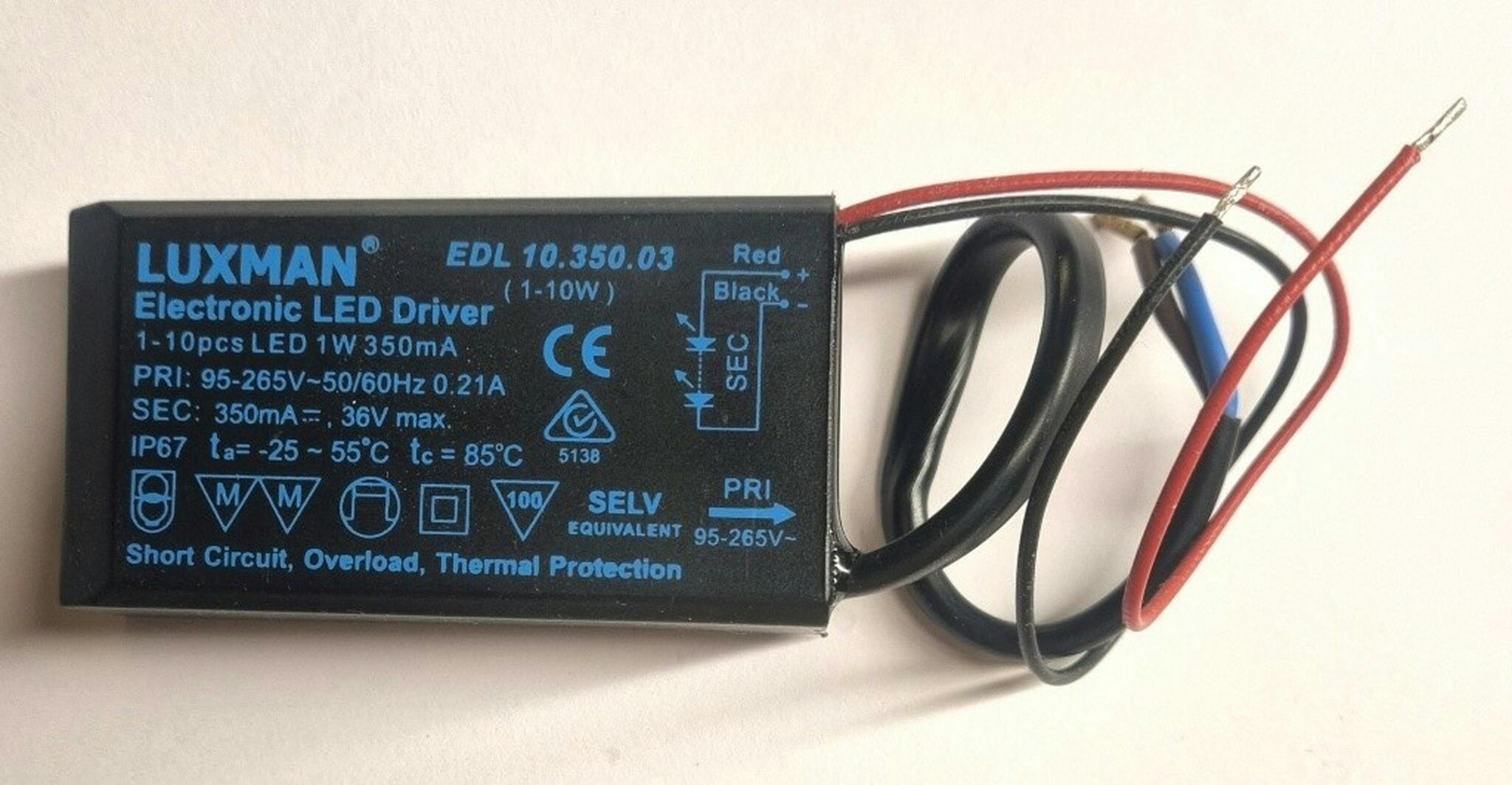 Drivdon EDL 10.350.03 IP67   Kustboden.se