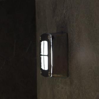 Vägg/taklampa 121C Krom