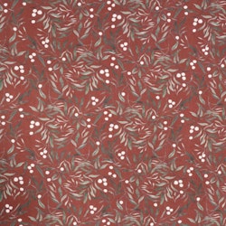 Grim röd multibandskappa metervara Redlunds textil