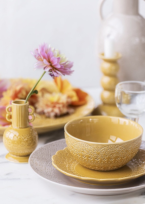 Cult design Orient assiett senap