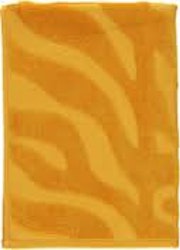 Zahid ett gult badlakan i frotté i 100% bomull från Gripsholm, mått 70 x 130 cm.