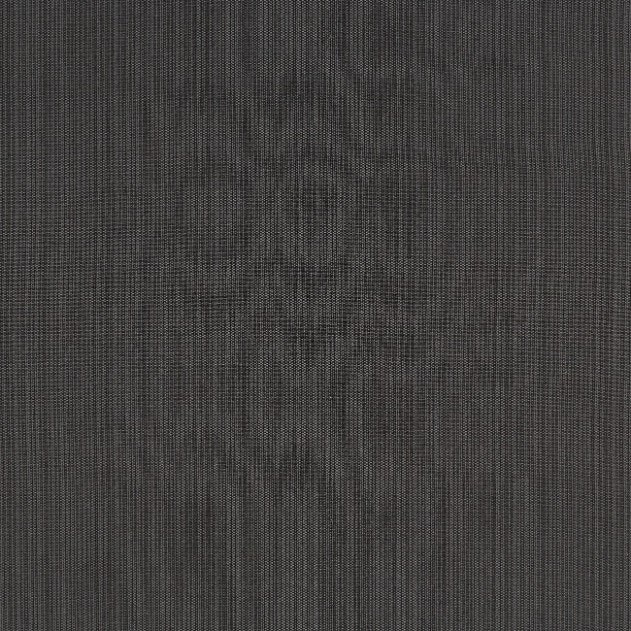 Struktur svart en smalrandig markisväv/uteväv i bredd 130 cm i garnfärgad akryl