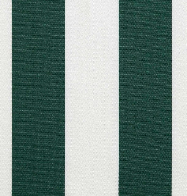 Markisväv/uteväv Blockrand grön. Material 100% Dralon. Bredd 130 cm.