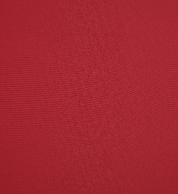 Ibiza en röd enfärgad markisväv/uteväv i bredd 130 cm i garnfärgad akryl