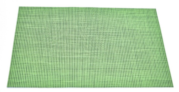 Tablett. Färg grön. Mått 30 x 45 cm. Material 100% vävd polypropylene.