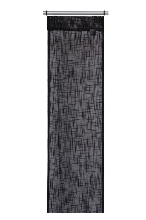 Panelgardiner 2 st från Noble house. Färg: Svart. Mått 2 x 40 x 240 cm. Material 100% polyester.