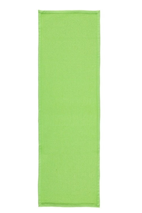 Löpare Carro. Färg: Lime. Mått: 35 x 110 cm. Material: 100% bomull.