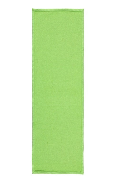 Löpare Carro. Färg: Lime. Mått: 35 x 110 cm. Material: 100% bomull.