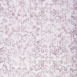 Graphic ett tunt vitt och rosa gardinset med ett grafiskt mönster och multiband från Boel & Jan. mått 2 x 140 x 240 cm.