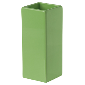 Cube sink Caddy multihållare för tand/diskborstar i grönt.
