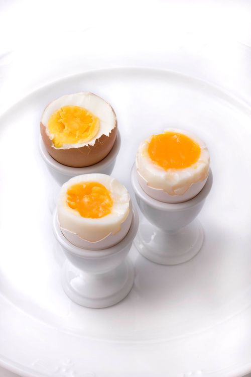 Egg de lux ett hygieniskt och lättanvänt äggredskap. Färg: Vit.