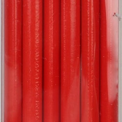 Pennset med 6 blyertspennor. Färg: Röd.