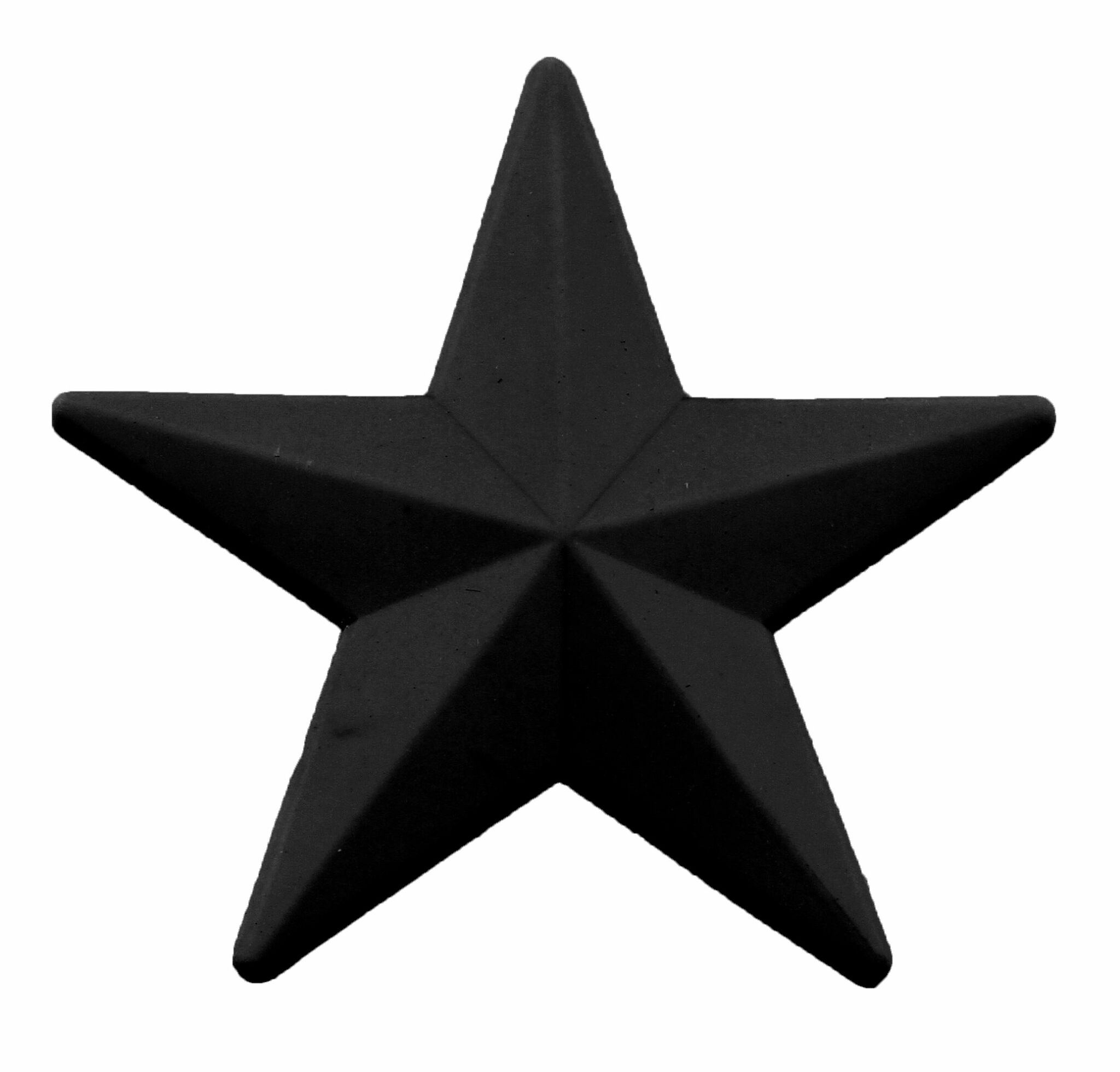 Star ett stjärnformat svart suddgummi från Hedlundgruppen.