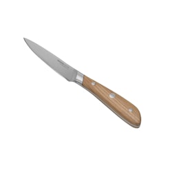 North en grönsakskniv/skalkniv från Modern House i stål med ett handtag i ask.