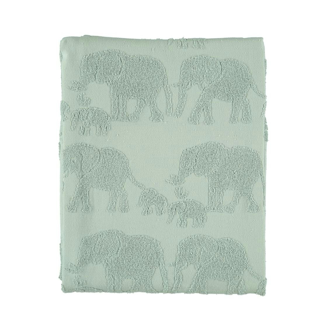 Elephant ett frottébadlakan från Noble house. Färg: Aqua grey.