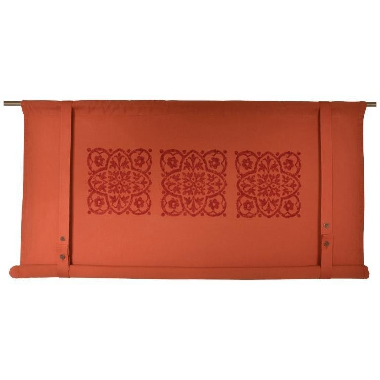 REA! Marrakesh en knythissgardin bredd 140 cm. Färg: Rost. - material