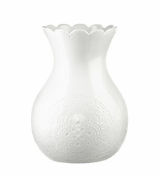 Orient blomvas stor vit från Cult design, mått 13 x 18 cm.