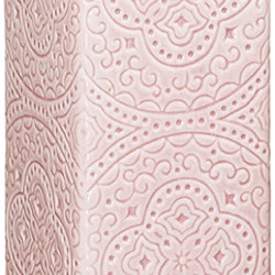 Kub Orient tandborste rosé en rosa tandborsthållare från Cult design, höjd 12 cm.