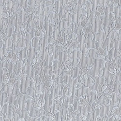 Brodyr en grå/silverfärgad vaxduk med ett ¨broderat¨ mönster på metervara i bredd 140 cm